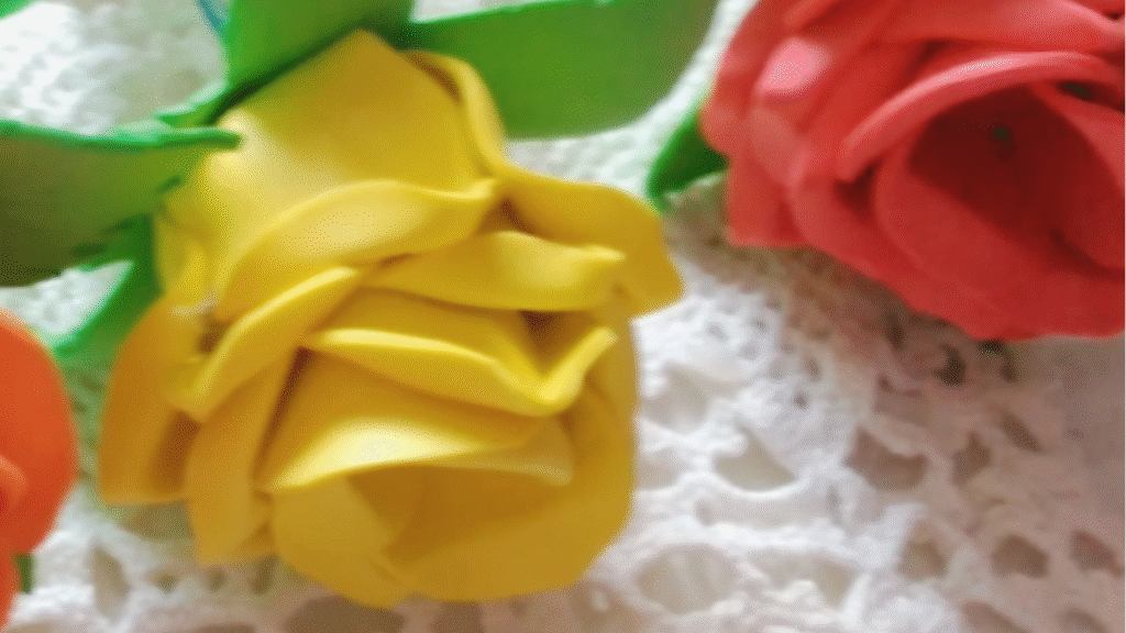 How to Make EVA Foam Roses with Stems: Perfect for Decorating, Gifting, or Selling