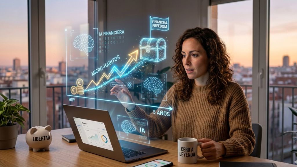 proyectar tu libertad financiera usando Inteligencia Artificial