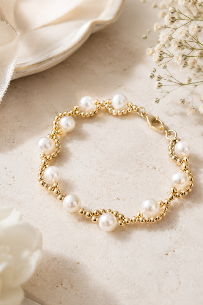 pearl bracelet pulsera de perlas pearl bracelet pulsera de perlas