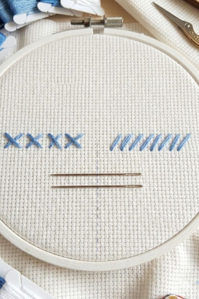 cross stitch methods infographic infographic comparing the main cross stitch methods