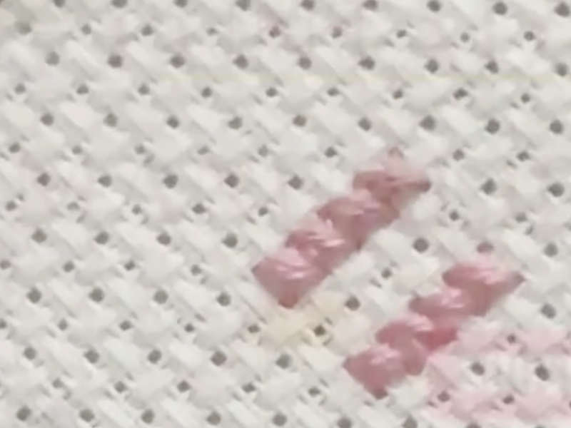 metodos punto de cruz cross stitch method