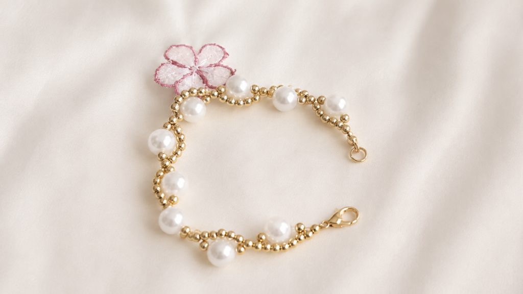 pearl bracelet pulsera de perlas