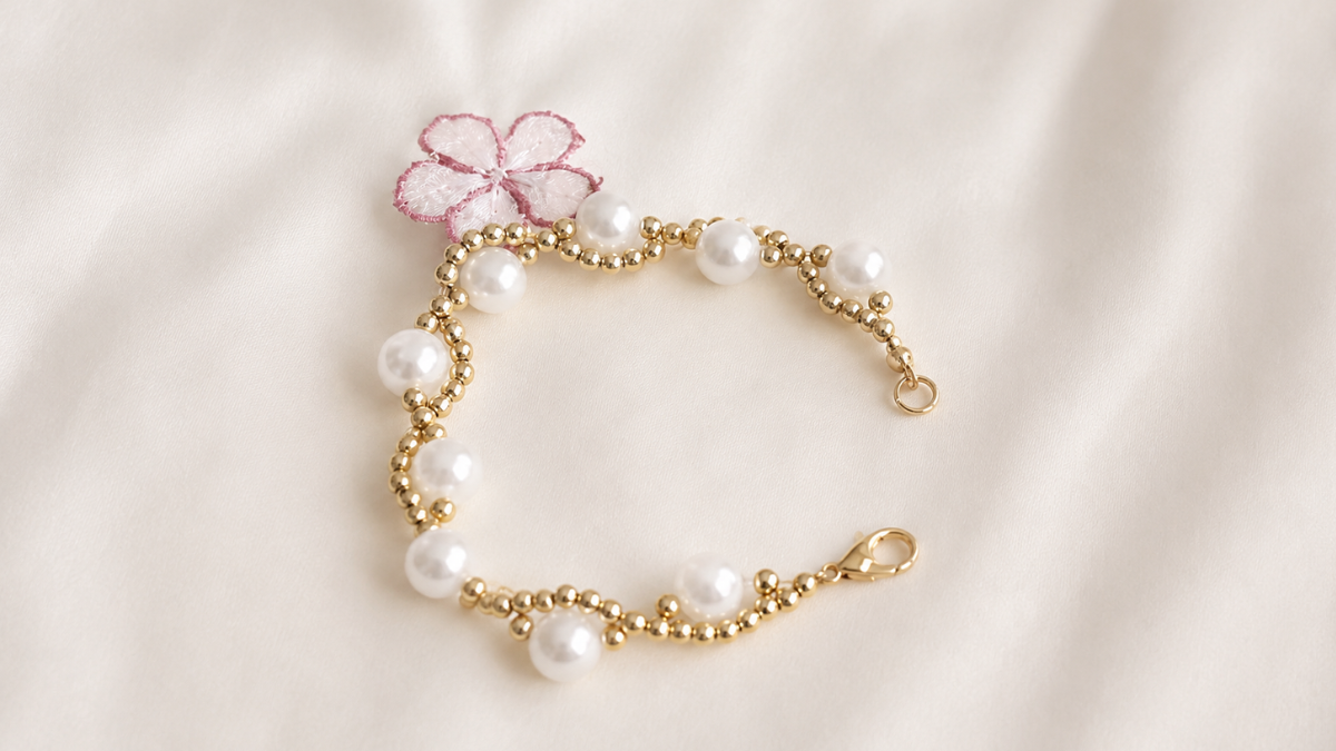 pearl bracelet pulsera de perlas